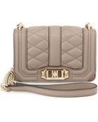 Rebecca Minkoff Mini Love Quilted Crossbody Bag - Lyst