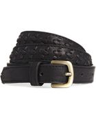 Asos Cross Braid Waist and Hip Belt - Lyst