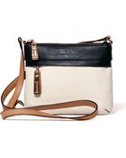 Isaac Mizrahi New York Linda Leather Crossbody Bag - Lyst