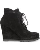 Steven By Steve Madden Wardin Wedge Booties - Lyst