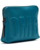 3.1 Phillip Lim Metallic Leather Clutch - Lyst