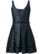Proenza Schouler V-Neck Skater Dress - Lyst