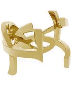 Saint Laurent Logo Cuff - Lyst