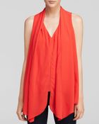Diane von Furstenberg Scarf Top - Lyst