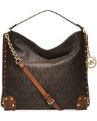 Michael Kors Michael Serena Large Shoulder Bag - Lyst