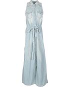 Diesel Long Dress - Lyst