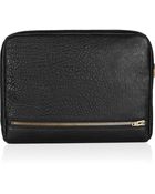 Alexander Wang Fumo Pebbled-Leather Ipad Case - Lyst