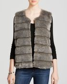 Joie Vest - Andrina Faux Fur - Lyst