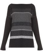 Vince Marl Stripe Jumper - Lyst