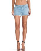 Frame Denim Le Cutoff Short - Lyst