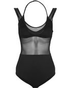 Zimmermann Filigree Layered Halterneck Swimsuit - Lyst