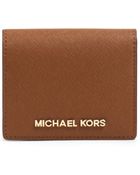 Michael Kors Michael Jet Set Travel Flap Card Holder - Lyst