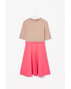 Cos Dress with Contrast Skirt - Lyst