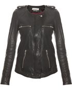 Etoile Isabel Marant Bacuri Washer Leather Jacket - Lyst