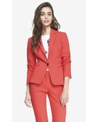 Express 24 Inch Ultimate Double Weave Jacket - Red - Lyst