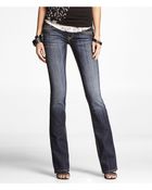 Express Rerock Thick Stitch Barely Boot Jean - Lyst