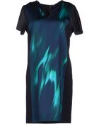 Elie Tahari Short Dress - Lyst