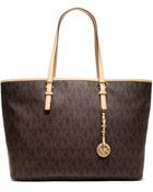 Michael Kors Jet Set Travel Medium Logo Tote - Lyst