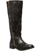 Steven By Steve Madden Zendra Tall Leather Boots - Lyst