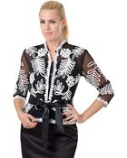 Js Collections Three Quarter Sleeve Jacket - Lyst