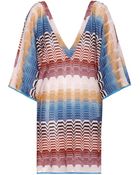 Missoni Mare Crochet-Knit Kaftan - Lyst