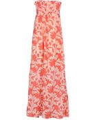 Patrizia Pepe Long Dress - Lyst