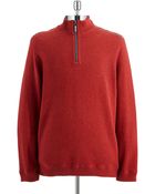 Tommy Bahama Half Zip Pullover - Lyst