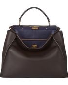 Fendi Large Peekaboo Bag - Lyst