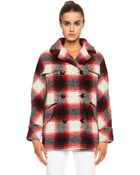 Etoile Isabel Marant Gael Check Wool-blend Jacket - Lyst