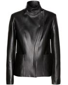 The Row Jacton Leather Jacket - Lyst