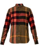 Burberry Brit Holmes Exploded Check Cotton Shirt - Lyst
