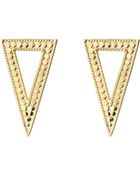Anna Beck Triangle Post Earrings - Lyst