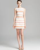 Alice + Olivia Alice + Olivia Dress - Eli Stripe Tweed - Lyst