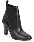 Via Spiga Maila Leather Ankle Boots - Lyst