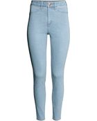 H&M Skinny High Jeans - Lyst