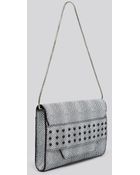 Milly Clutch Irving Studded Embossed - Lyst