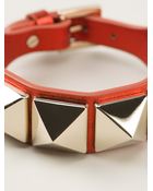 Valentino Rock Stud Bracelet - Lyst