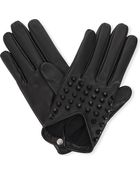 Causse Gantier Studded Leather Gloves - Lyst