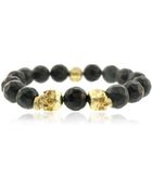 Luis Morais Large Skull Bracelet - Lyst