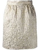 Dolce & Gabbana Embroidered Skirt - Lyst