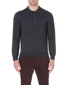 PS by Paul Smith Long-sleeved Wool Polo Shirt - For Men - Lyst