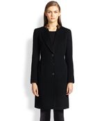 St. John Double-Faced Blend Coat - Lyst