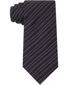 John Varvatos U.s.a. Silk-Linen Stripe Tie - Lyst