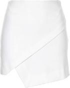 Topshop Asymmetric Wrap Mini Skirt - Lyst