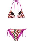 Missoni Mare Triangle Bikini - Lyst