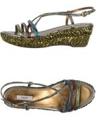 Prada Sandals - Lyst
