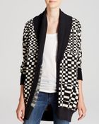 Mara Hoffman Cardigan - Checkered Jacquard - Lyst