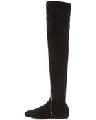 Charlotte Olympia Andie Suede Boots - Lyst