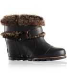 Sorel Joan Of Arctic Leather Wedge Ankle Boots - Lyst