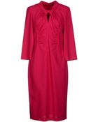Rena Lange Short Dress - Lyst